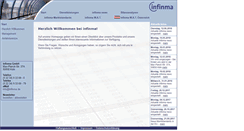 Desktop Screenshot of infinma.de