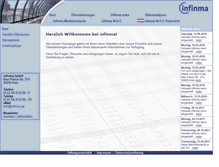 Tablet Screenshot of infinma.de